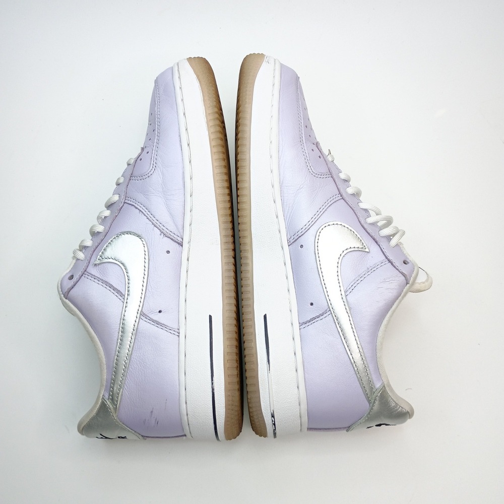 Nike‎ Air Force 1 Low Lavender Purple Metallic Silver CI9912-500 Womens Size 9 - Picture 6 of 9